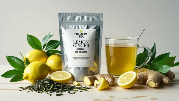 Lemon Ginger Herbal Infusion